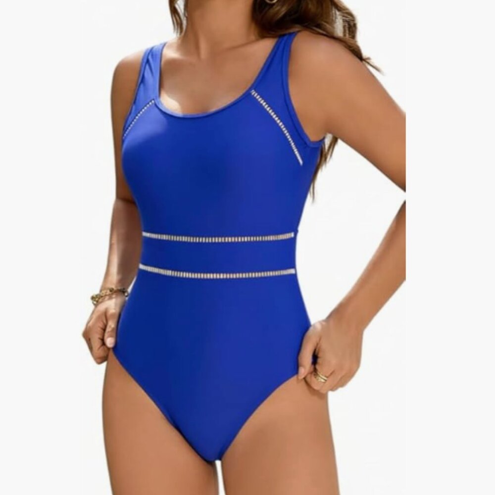 NWT Women's Blue Bathing Suit Size Large